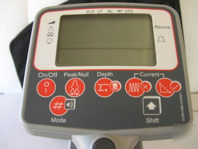  radiodetection pcm complete package cable locator 