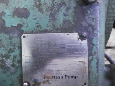Peerless pump M09B-3640-250 bulletin hydraulic pump