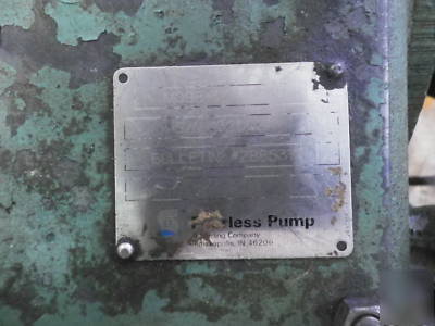 Peerless pump M09B-3640-250 bulletin hydraulic pump