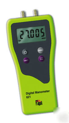 Tpi 621 digital manometer resolution 0.001INCH water