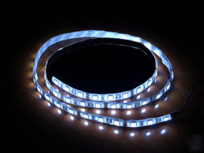 1M 5050 smd 12V 60 led white color waterproof strip