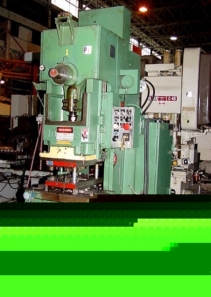 45 ton niagara e-45 gap frame air clutch press, 1973