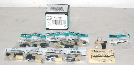 Panduit FJJGM5CBL duplex fiber optic jack module qn=10