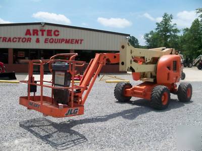 1998 jlg 450AJ boom lift - man lift - aerial 