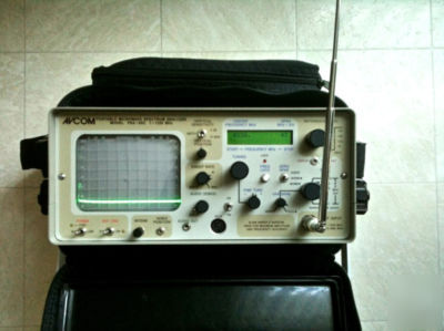 Avcom psa-65C portable spectrum analyzer - tscm