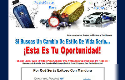 Mandura opportunity spanish website for sale 