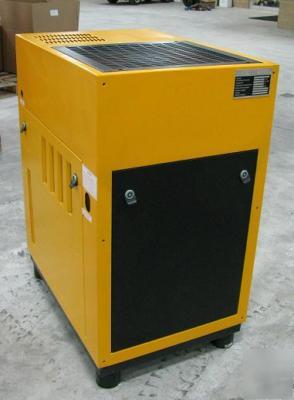 New eaton 7.5 hp, 1-phase rotary screw air compressor