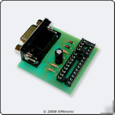 Simplified e-eprom programmer for pic 16F84 and 24CXXX
