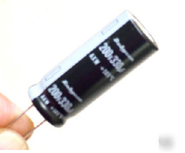 1 lot rubycon 330UF 200V electrolytic capacitor 3 pcs