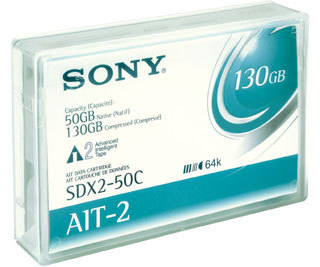 New sony data cart 50-130GB 230M AIT2 1PK SDX250CN