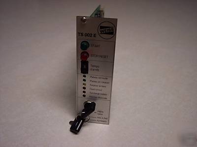 Weiss TS002E electronic control card 24V ts 002 e