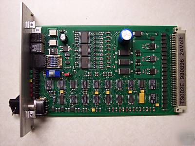 Weiss TS002E electronic control card 24V ts 002 e