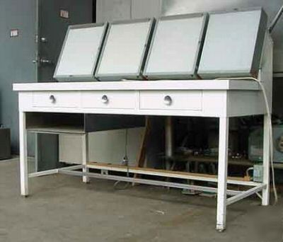 Halsey x-ray products inc. viewing table