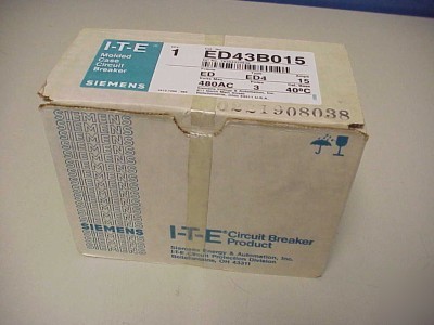 Ite siemens ED43B015 circuit breaker