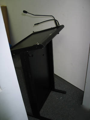 Lectern - full size black from 