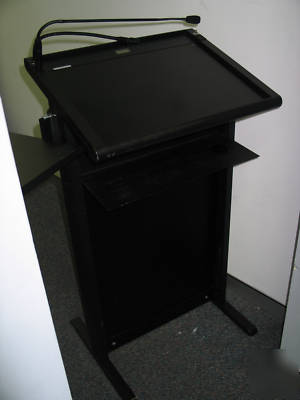 Lectern - full size black from 