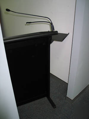 Lectern - full size black from 