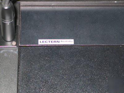 Lectern - full size black from 