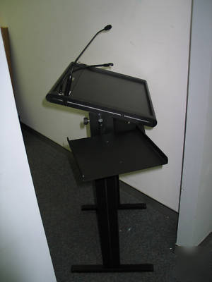 Lectern - full size black from 