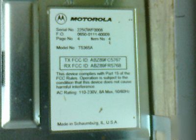 Motorola 900 mhz quantar repeater 100 watts