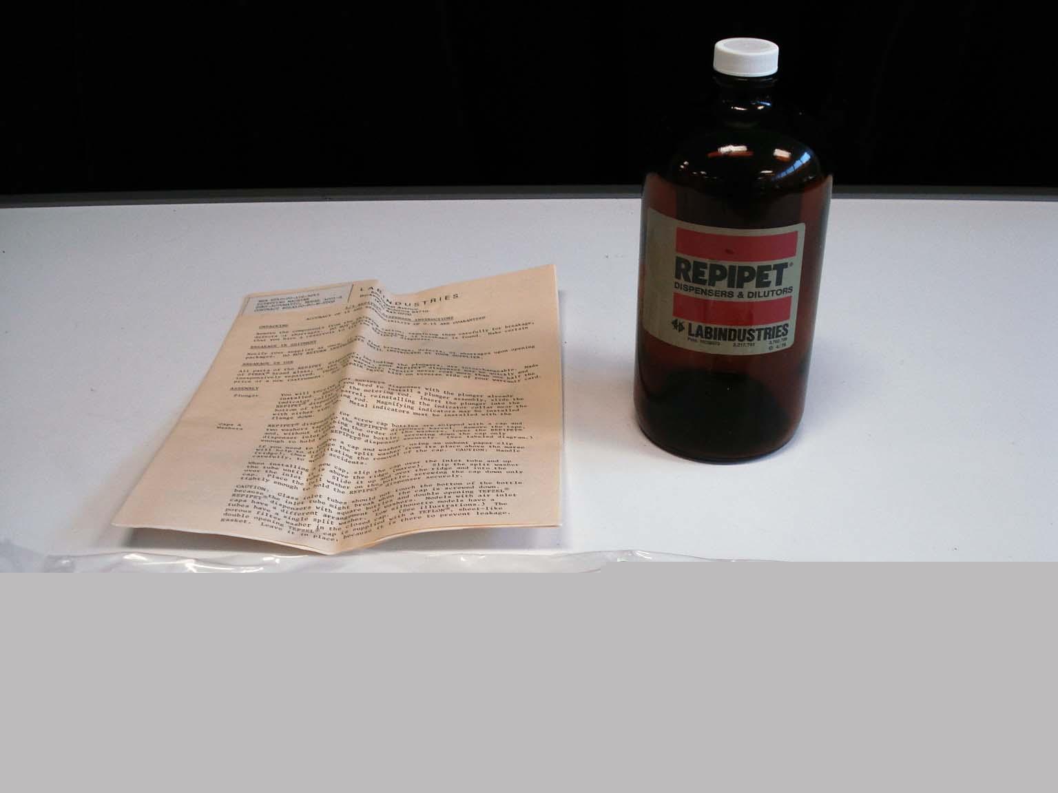 New lab industries semi-automatic repipet dispenser * *