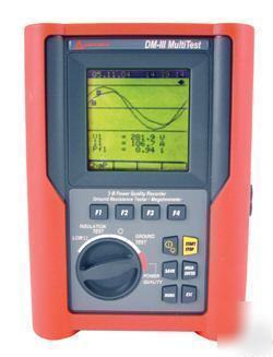 Power quality recorders amprobe #dm-iii multitest