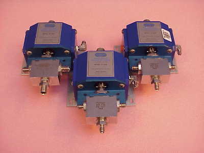 (3) hoke pneumatic 316SS 500 psi valves w/71 ser actuat