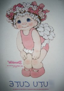 Dreamsicles angel~ tutu cute, ballerina~ heat transfer