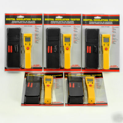 A.w. sperry stk-3028M digital insulation tester lot (5)