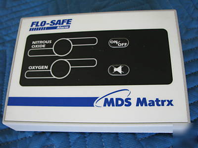 Matrx flo-safe N2O/O2 manifold & alarm - warranty 