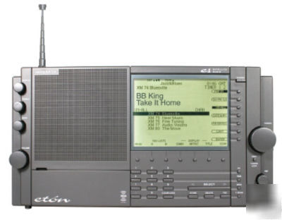 New * eton E1XM am/fm shortwave xm ready radio E1 xm