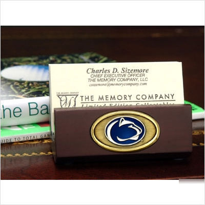 Penn state university business card holder