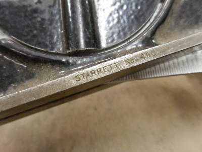 Starrett combo set with square, center, and reverse