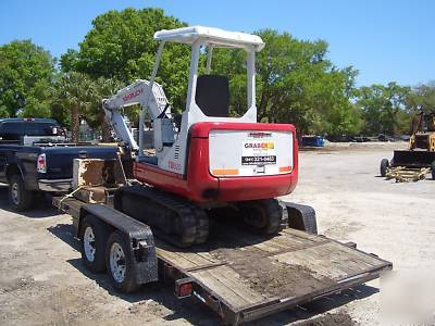 Takeuchi mini excavator TB020 tb 020 20 track hoe 