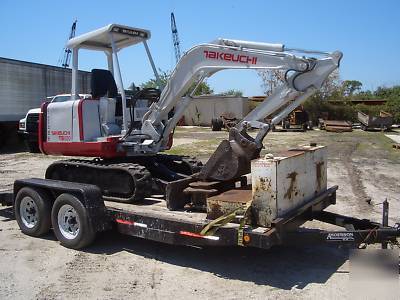 Takeuchi mini excavator TB020 tb 020 20 track hoe 