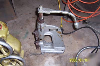 Vintage shoe repair machines and some supplys