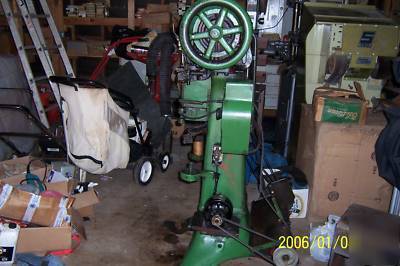 Vintage shoe repair machines and some supplys