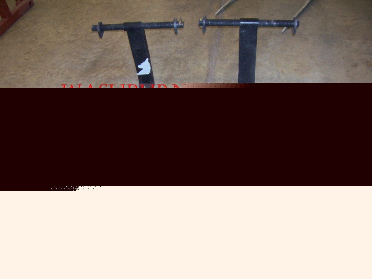 48 pallet fork kit with weldon adjustable brackets