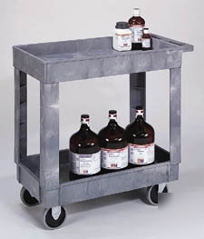 Lagasse brothers heavy-duty utility carts, rubbermaid
