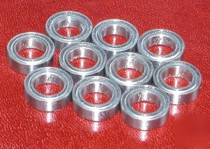 Lot of 10 radial ball bearings 5X8X2.5 shielded vxb