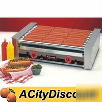 Nemco slanted 36 hot dog roller grill silverstone