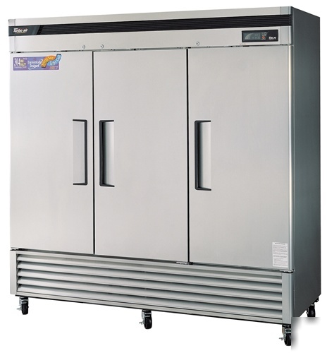 Solid 3 door super deluxe refrigerator tsr-72SD