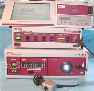 Stryker 888 endoscopy camera & X6000 xenon light source