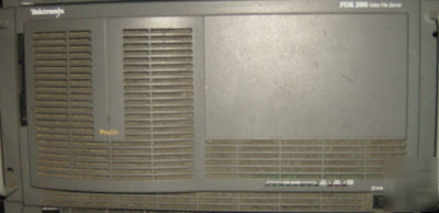 Tektronix PDR200 video disk recorder broadcast film