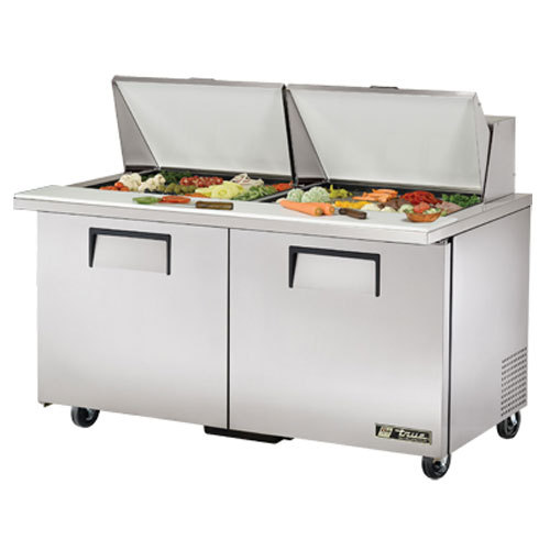 True tssu-60-24M-b-st refrigerated counter, sandwich/sa