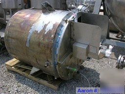 Used- walker kettle, 190 gallon, stainless steel, verti