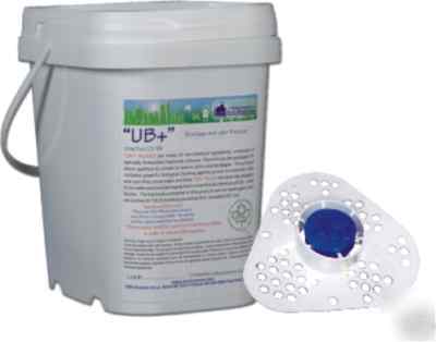 50 pack ub+ non para citrus urinal blocks, pucks, cakes