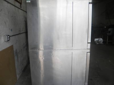 Blodgett mark v double deck electric convection oven 