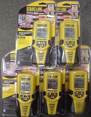 New 5 strait line rolling tape measure rule auto divide