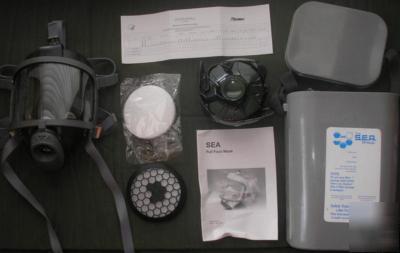 New sea adult face fire gas mask respirator cheapest 